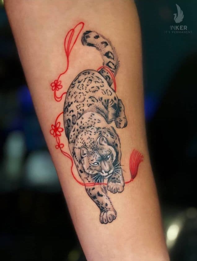 abstract tattoo style artwork by The Inker
