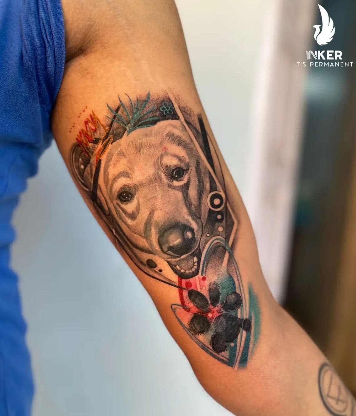 conceptual tattoo style artwork by The Inker