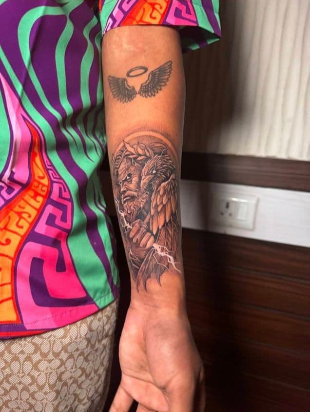 mythology tattoo style artwork by The Inker