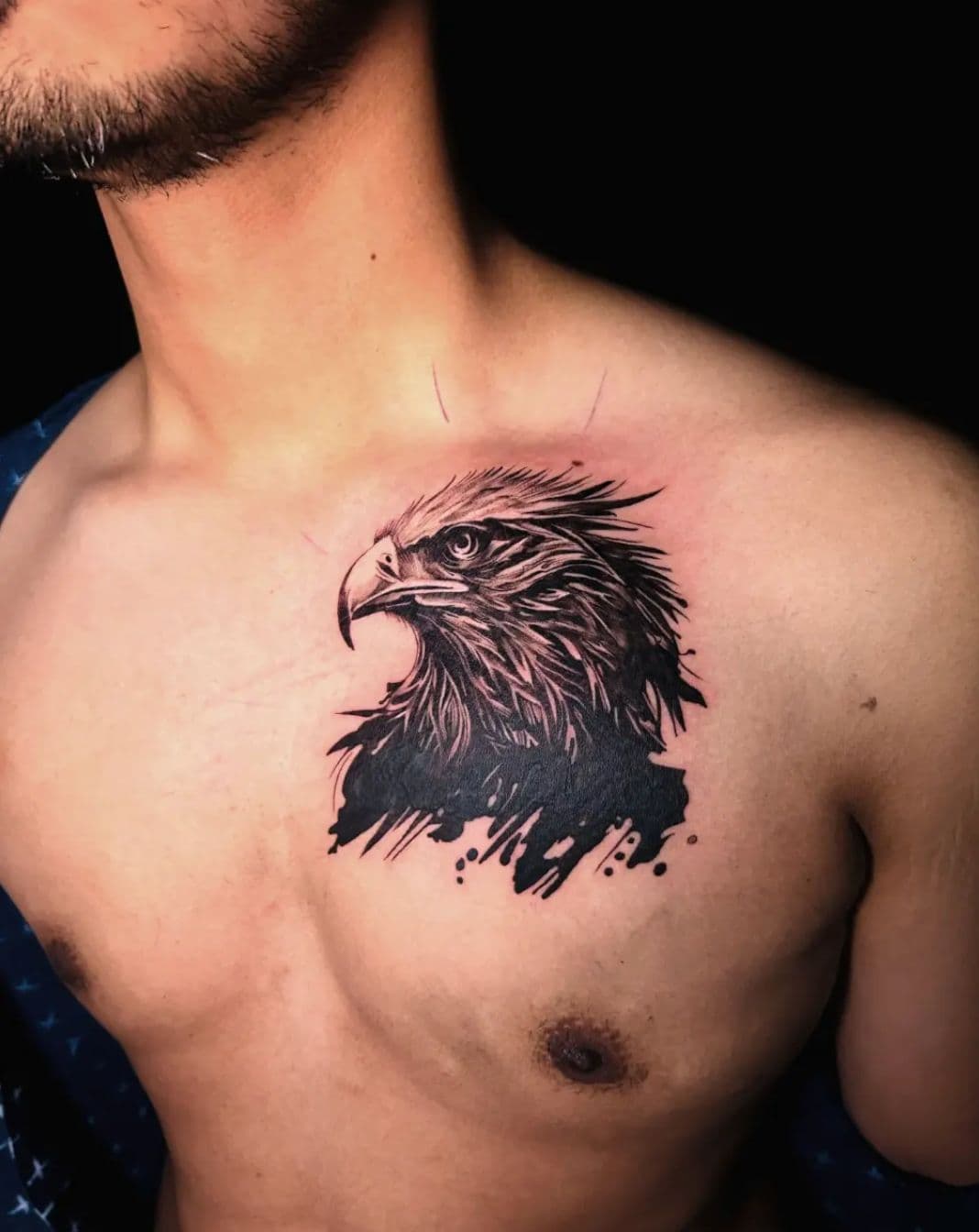 cover-up tattoo style artwork by The Inker
